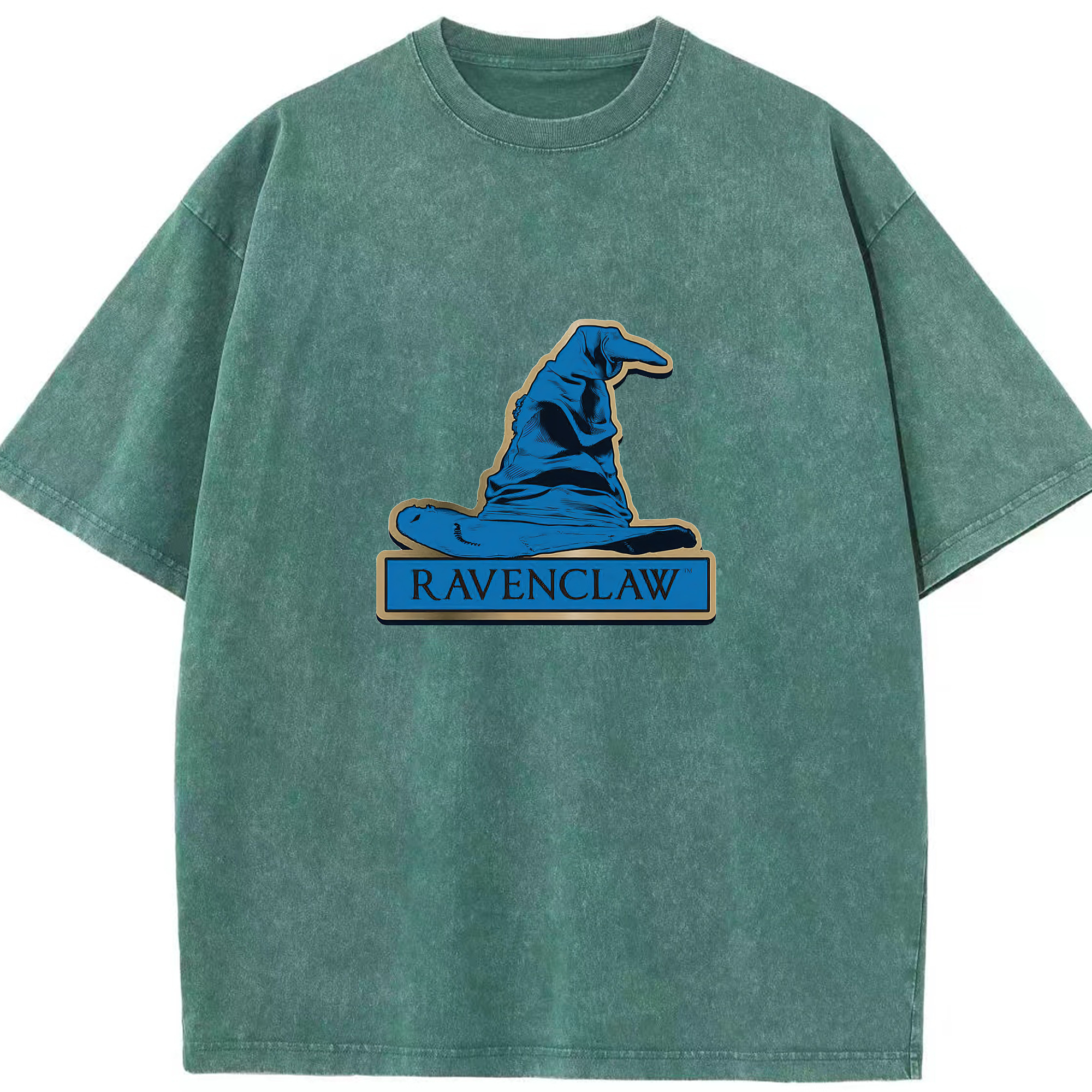 （画像用） Harry Potter ハリー・ポッターシリーズ 綿100% ヴィンテージ風 半袖Tシャツ（フロントプリント）